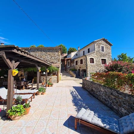 Mes Maisons Gardoises, Two Gites Sleeping 13 With Two Private Pools, Kids Room, Laundry, Disco, Free Wifi, Linen And Dog'S Are Welcome Gagnières Zewnętrze zdjęcie