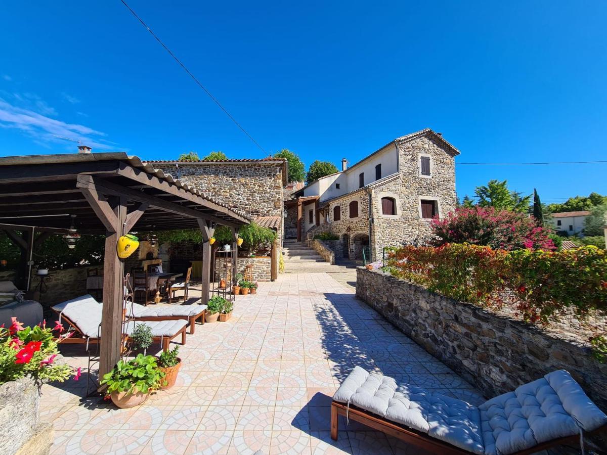 Mes Maisons Gardoises, Two Gites Sleeping 13 With Two Private Pools, Kids Room, Laundry, Disco, Free Wifi, Linen And Dog'S Are Welcome Gagnières Zewnętrze zdjęcie
