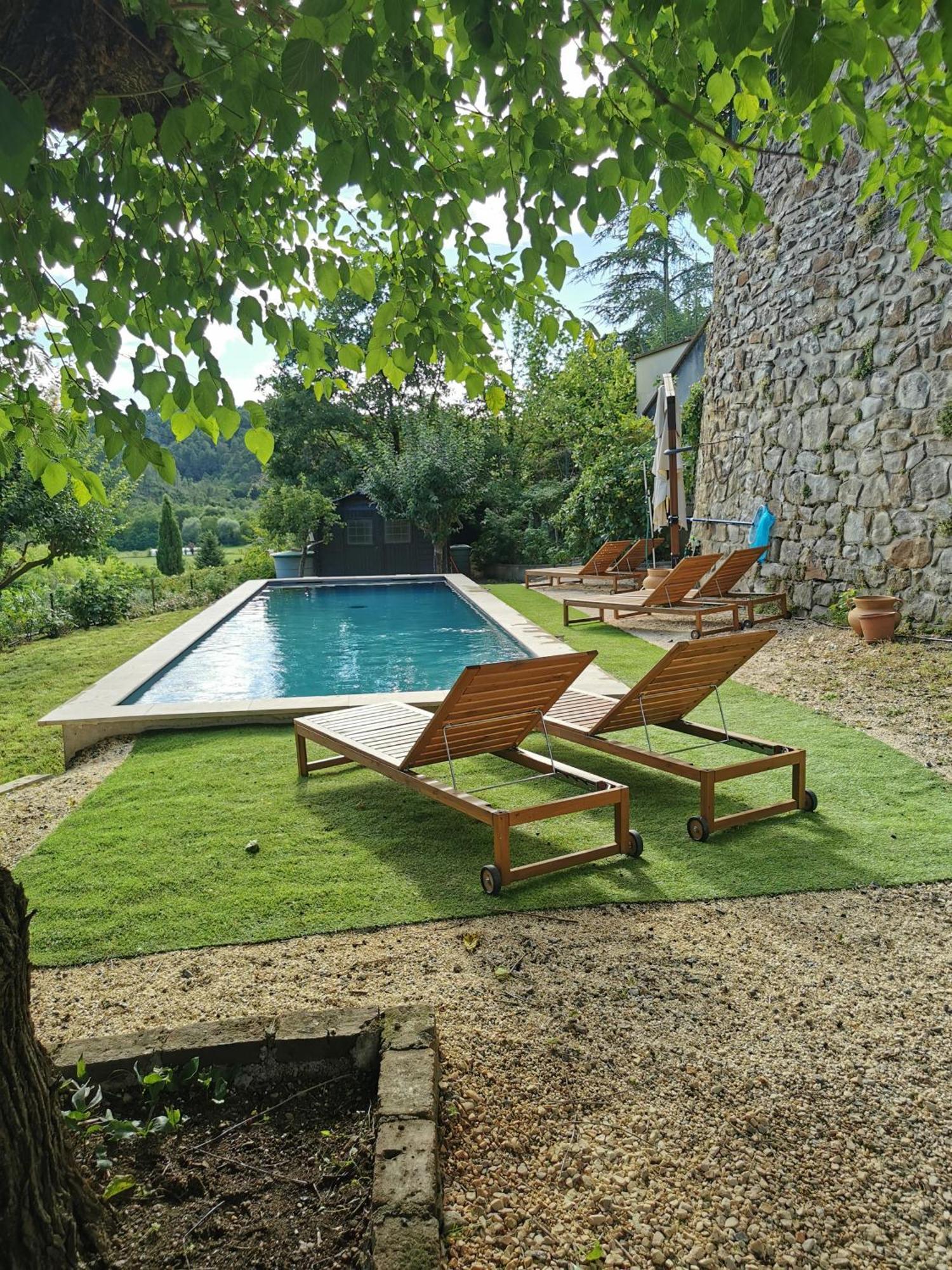 Mes Maisons Gardoises, Two Gites Sleeping 13 With Two Private Pools, Kids Room, Laundry, Disco, Free Wifi, Linen And Dog'S Are Welcome Gagnières Zewnętrze zdjęcie
