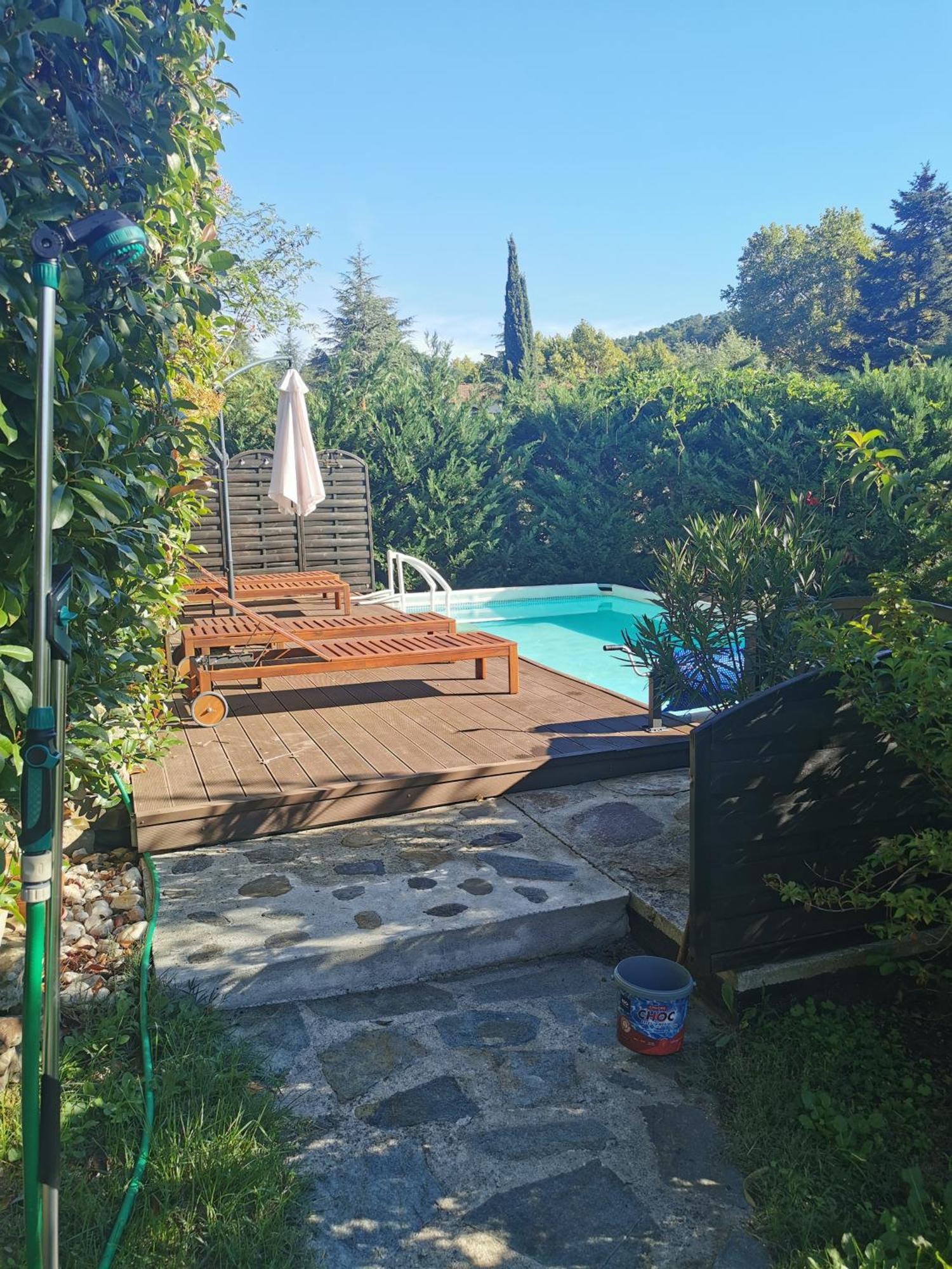 Mes Maisons Gardoises, Two Gites Sleeping 13 With Two Private Pools, Kids Room, Laundry, Disco, Free Wifi, Linen And Dog'S Are Welcome Gagnières Zewnętrze zdjęcie